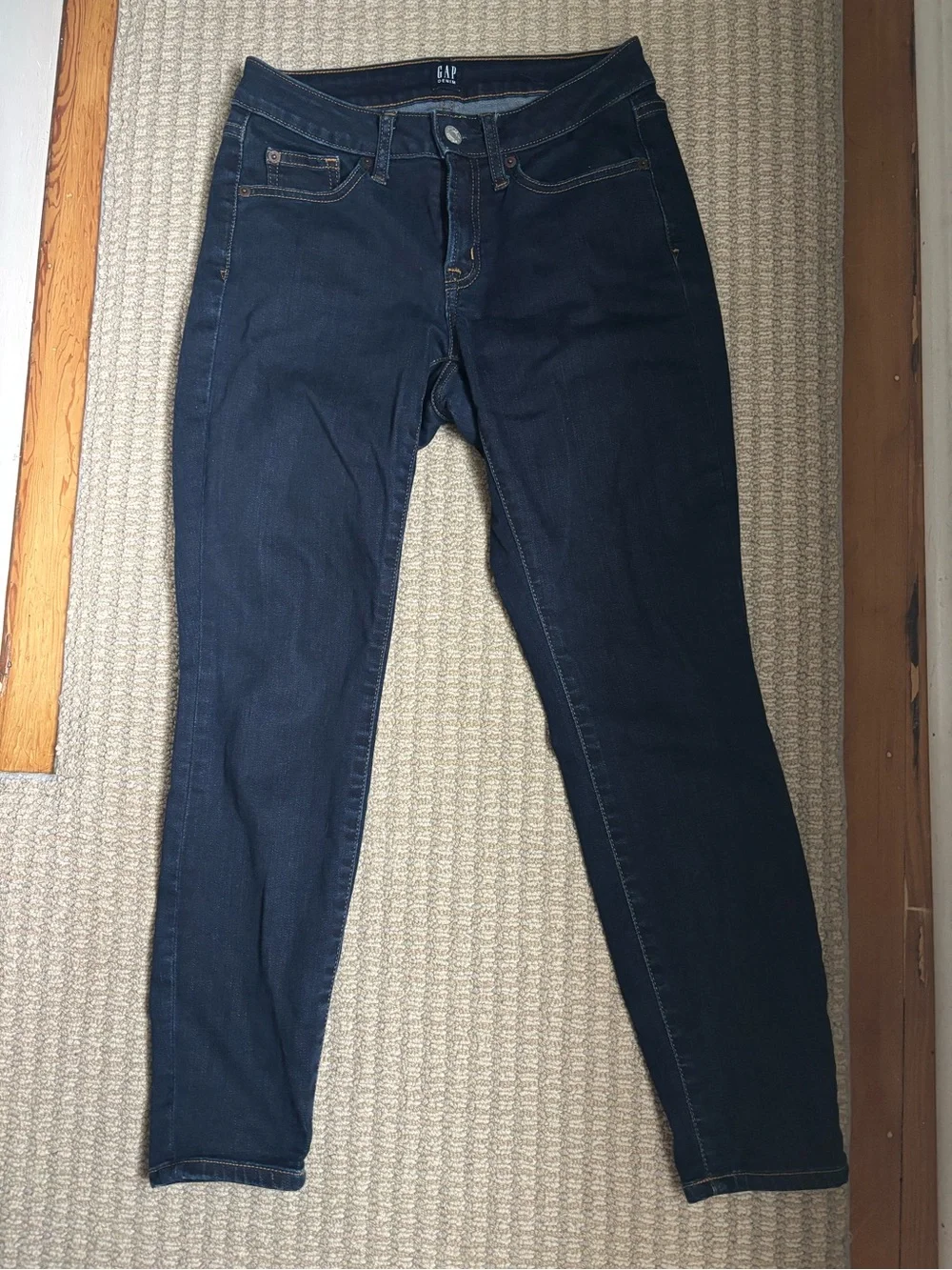 GAP Dark Indigo Stretch Skinny Jeans